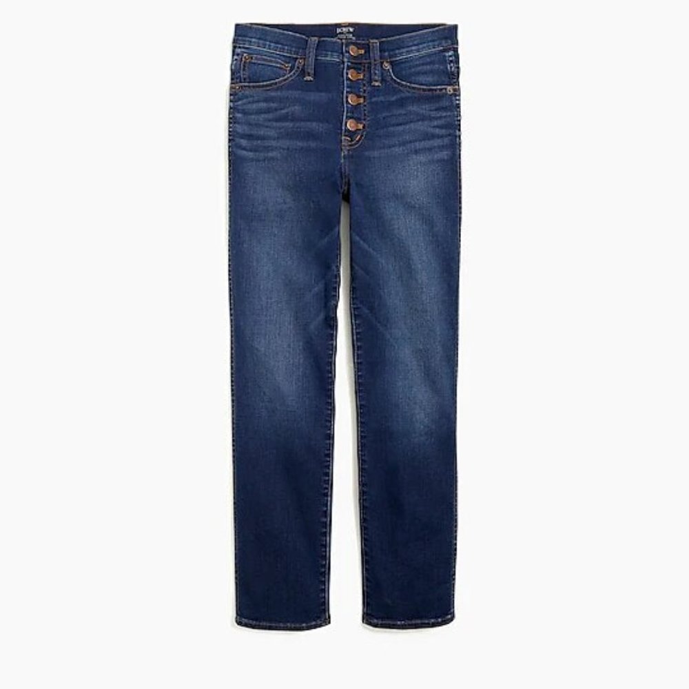 J.Crew Vintage Straight Button-Fly Jean NWOT